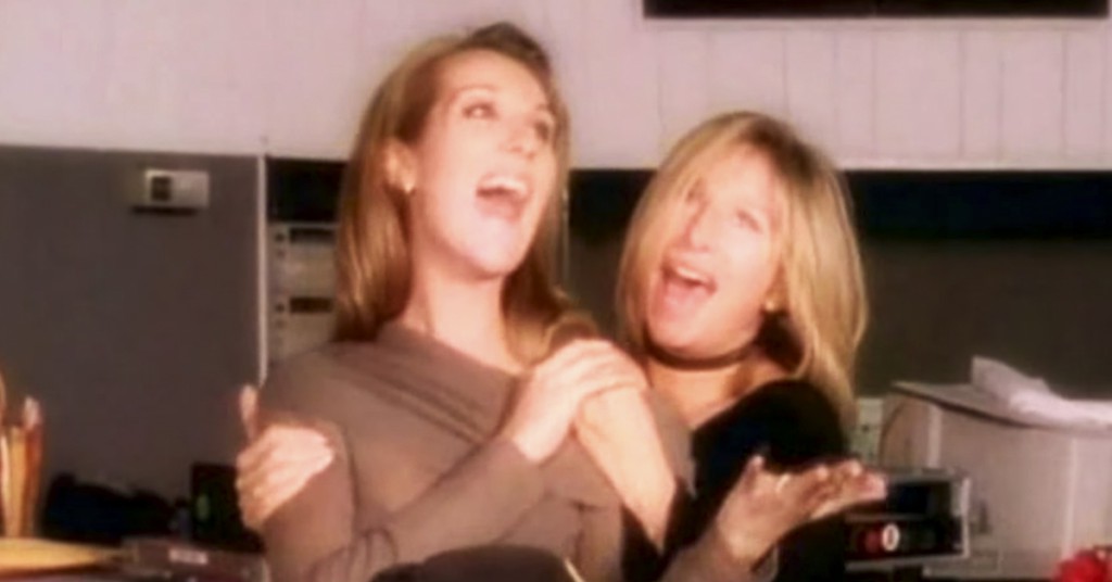 Celine Dion og Barbra Streisand synger en UTROLIG duett. Jeg er fascinert!