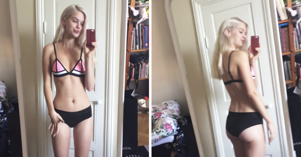 Anges (19) er for tjukk til å være modell. Dette er hennes svar til modellbransjen.