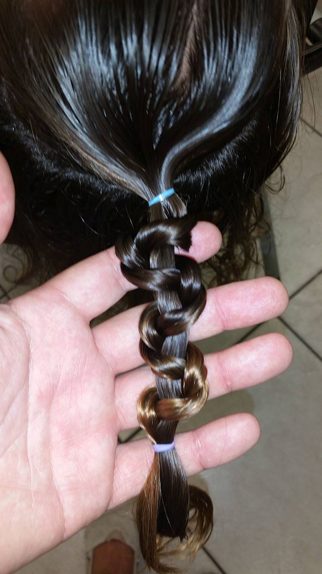 Facebook / Daddy Daughter Hair Factory