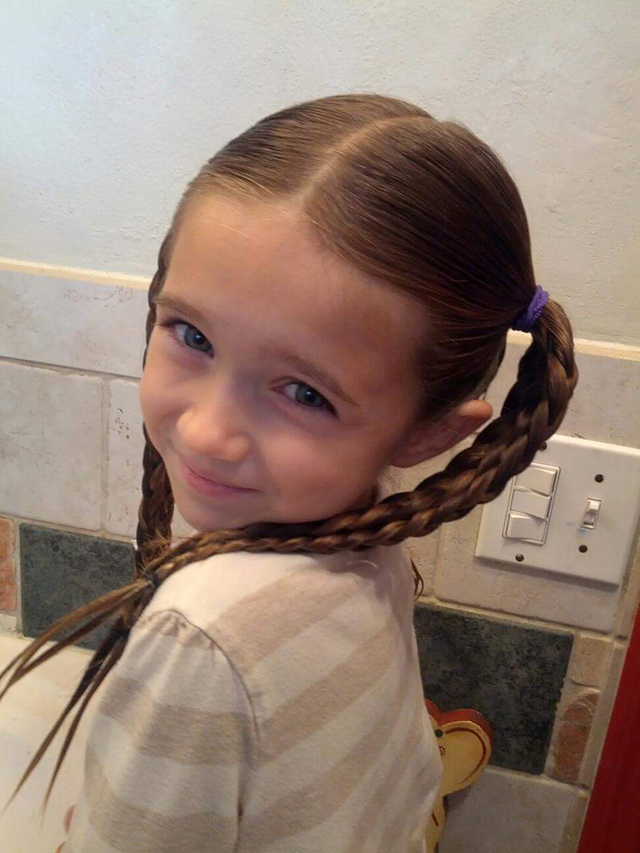 Facebook / Daddy Daughter Hair Factory
