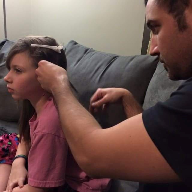 Facebook / Daddy Daughter Hair Factory