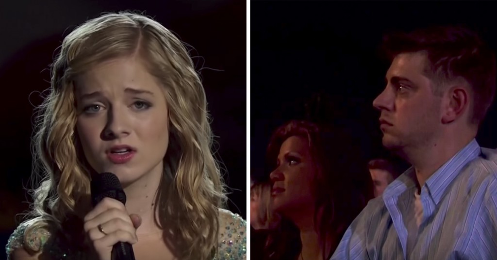 Når jenta synger «My Heart Will Go On» blir det både gåsehud og tårer i salen!