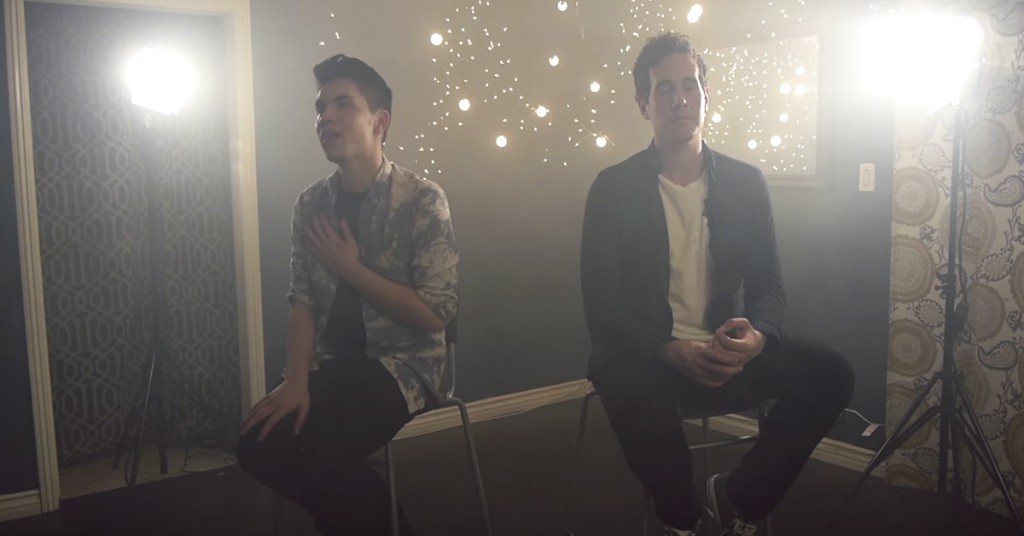 Disse to har blandet «Thinking Out Loud» og «I’m Not The Only One»