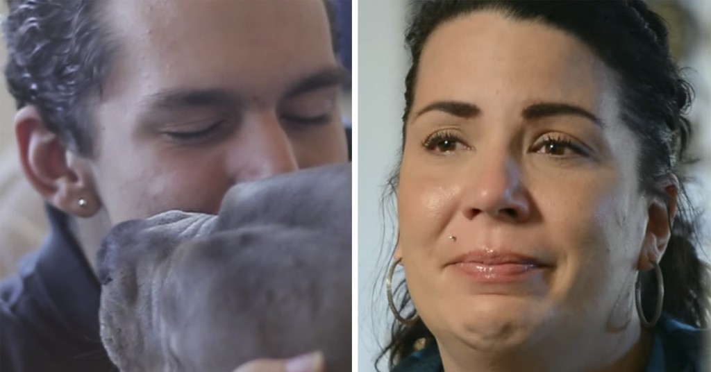 Det som skjer når hennes autistiske sønn får hund rører moren til tårer