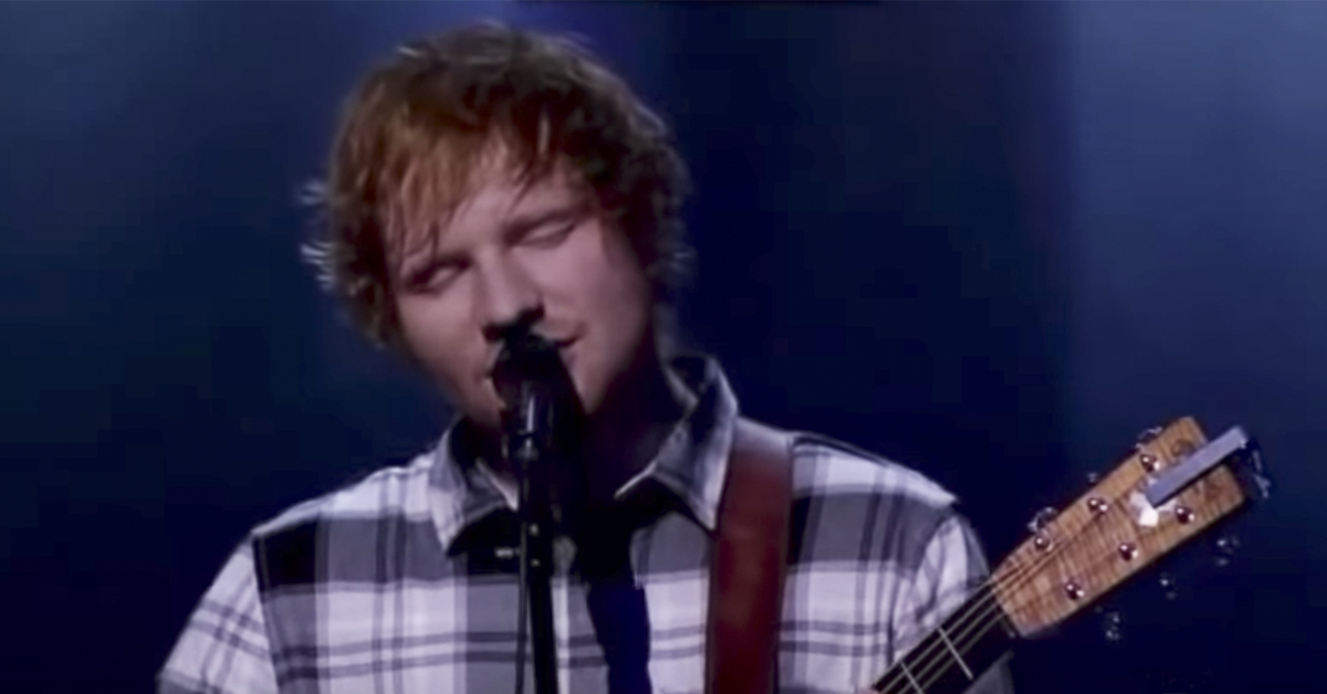 Ed Sheeran tolker kjent sang